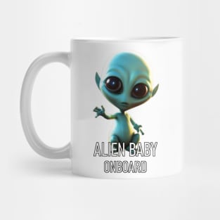 Alien Baby Onboard Mug